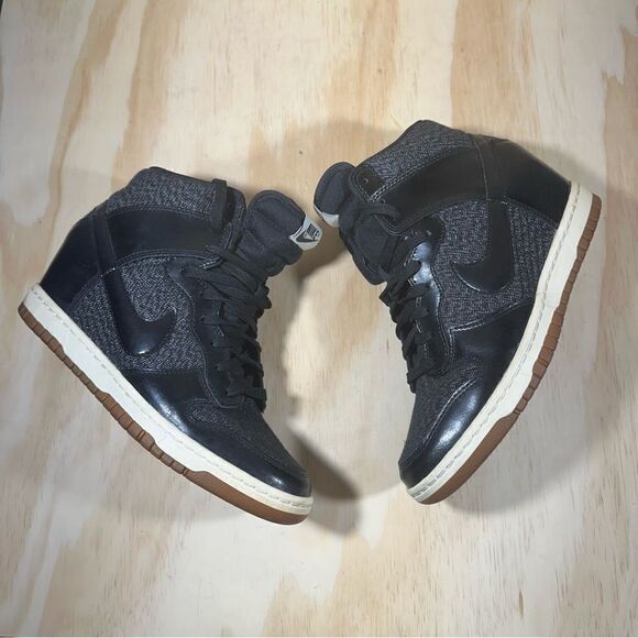 Nike Dunk Ski High Hidden Wedge Shoes Women’s Size 7.5 - Picture 3 of 8